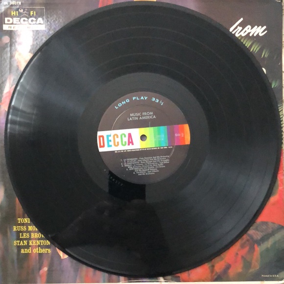 Various Artists Music From Latin America Vinyl Lp - Picture 7 of 9